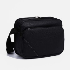 Male bag, black color