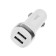 Hoco Z40, 2 USB car charger - 2.4 a, white