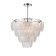Ceiling EVOLUCE lamp. Sle104102-06. Chille. 6x60 watts, E14, 51x51x57 cm, chromium color