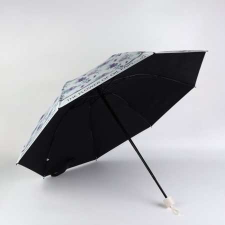 Mechanical umbrella “The Flower”, Eponge, 4 additions, 8 spokes, r = 48 cm, color mix-2