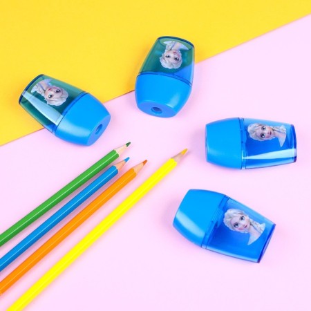 Plastic griller, blue, cold heart-6