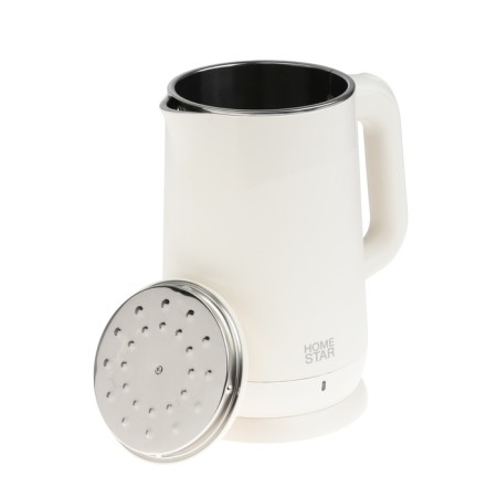 Electric kettle Homestar HS-1006, plastic, flair, 1.8 l, 1500 watts, beige-5