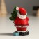 Polystone souvenir "Santa Claus in a red outfit with a gift" MIX 6.5x5x4 cm