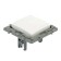 Legrand Etika 672205, 10 A, 1 key, hidden, white