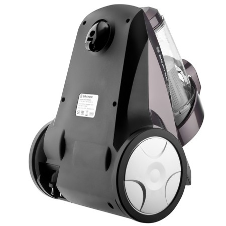 Vacuum cleaner Brayer 4205br, 2200/420 watts, dry cleaning, 4 l, purple-2