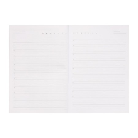 Leduced Diary A5, 160 sheets, attomex.Rigent, solid boumvinyl cover with foam rubber, lies, block 70 g/m2, golden-7