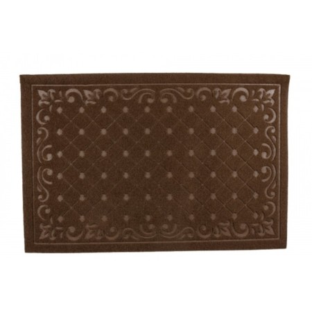 The moisture rug -sleeper "Pres", 60x90 cm, drawing Matrix Brown