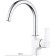 Kitchen mixer D&K DA1432416, white/chrome