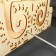 Gluminal room-organizer, 32 × 13 × 18 cm, beige color