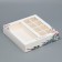 Box for 8 sweets and chocolate with cells, confectionery packaging, With Love 18 x 18 x 4 cm