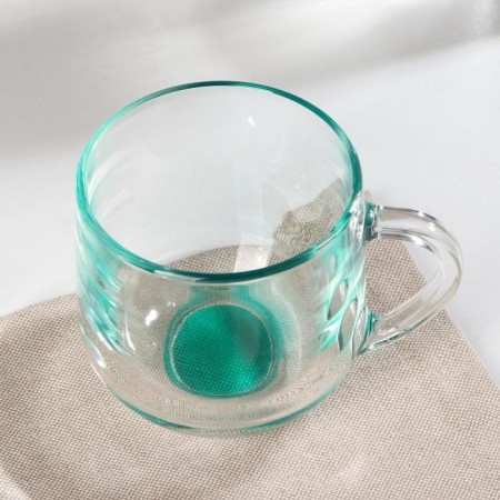 Glass mug "Gramine", 300 ml, color mix-1