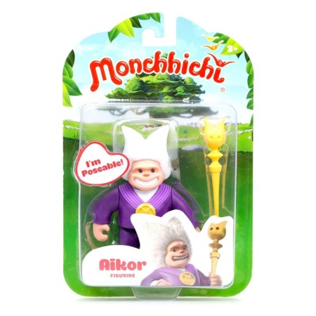 Figure Monchichi "Eikor", with an accessory-1