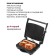 Grill Pioneer GR1065E, 2200 W, anti -stick coating, silver