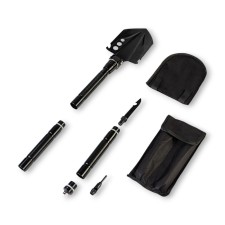 Multifunctional shovel 9V1 in a case, 67 cm, black