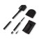 Multifunctional shovel 9V1 in a case, 67 cm, black