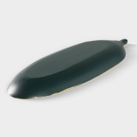 Fruit dish "Tropican", 40.5 × 14.5 cm, green color-2