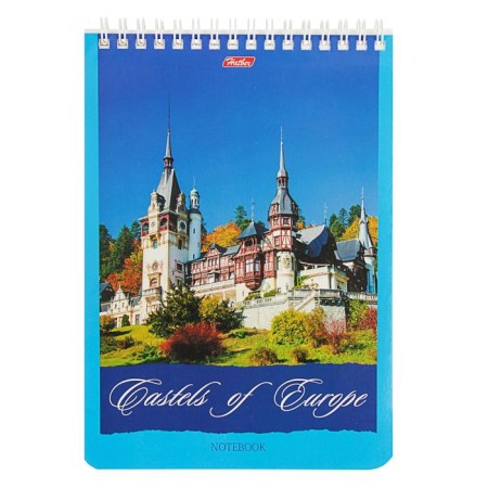 Notepad A5, 60 sheets on the crest "locks", a hard substrate, 2 types of mix-2