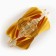 Hair crab with textile decor "Happy New Year", 6 x 3.8 x 3.2 cm