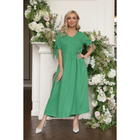 Women's dress, size 46, green color