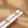 Corset-base b and a corset, 25 cm, white/silver color