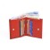 PR915-203-206 PED P950, red croc./Scarlet Orpheus-203-206
