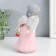 Souvenir Polystone "Angel with a rose, pouts a bubble" 8x8x18 cm