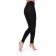 Women's Legins Minimi Pantacollant Piuma, size 6, color Nero