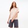 Women's T-shirt Minaku Regular Fit: Beige color, river 48