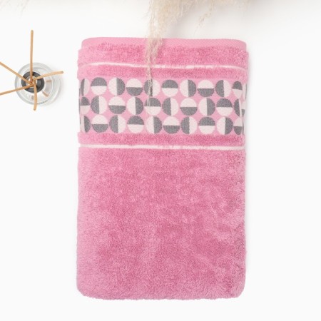 Trick Di Fronte, 50x90cm, pink color, 460g/m, cotton-1