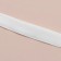 Velvet tape, 6 mm, 18 ± 1 m, white color No. 01
