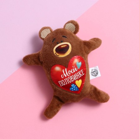 Soft toy-Magnet "My soul mate", bear-1