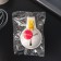 Divator for eggs with a valve fixer, 11 × 7.5 × 3.5 cm, white color