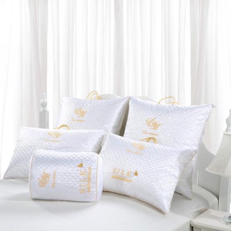 Silk pillow, size 40x60 cm-1