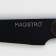 Knife for vegetables kitchen Magistro Dark Wood, blade length 10.2 cm