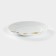 Porcelain plate "Chamomile", D = 17 cm, white
