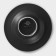 Porcelain plate for pasta Magistro line, 250 ml, d = 21.2 cm, black color