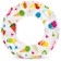 Circle for swimming "Bright", D = 61 cm, from 6-10 years old, color mix, 59241NP intex