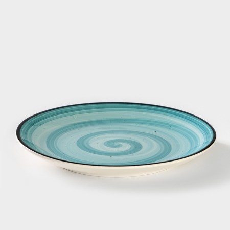Ceramic Elrington plate “Airgraph. Mint breeze ", d = 19 cm-1