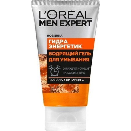 Washing gel L’Oreal Men Expert "Hydra Energetik", invigorating, 100 ml