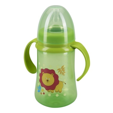 A bottle for feeding with handles, a wide throat, 250 ml, from 6 months.-5