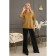 Female jumper, size 46, mustard color