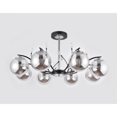 Ambrella Light Traditional, 8x40W E14 chandelier, chromium color-1