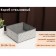 Storage box "Simetro", 29 × 29 × 13 cm, color gray color