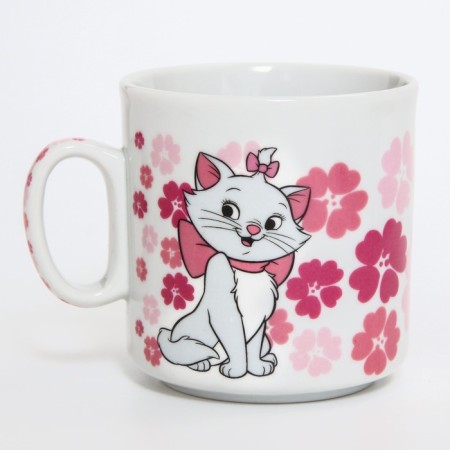 A set of ceramic dishes, 3 objects: plate Ø 16.5 cm, bowl Ø 14 cm, mug 200 ml, "cat Marie", cats aristocrats-4