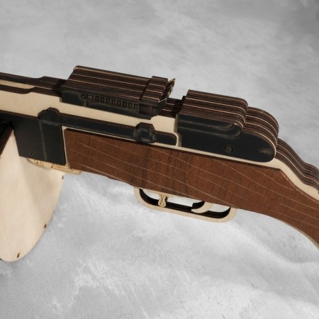 Souvenir wooden "Pistol-machine gun Shpagin PPSh-41"-3