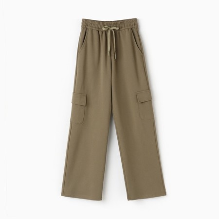 Women's pants mist size s, olive-7