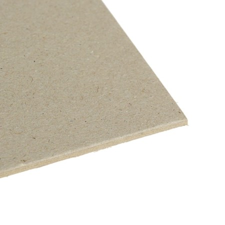 Binding cardboard (shell -shaped) 3.0 mm, 30 x 40 cm, 1900 g/m2, gray-1