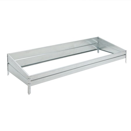 The roller bed is galvanized, 200 × 80 cm, the height of the side is 15-34 cm, Greengo-6