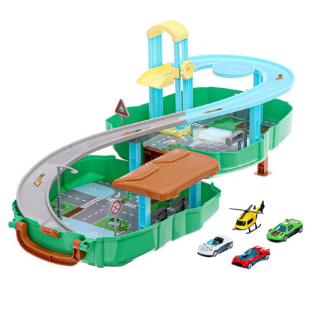 Parking "Crazy Races", in a backpack-2