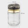 Glass Glass Magistro "Black Marble", 150 ml, 5.5 × 9.5 cm